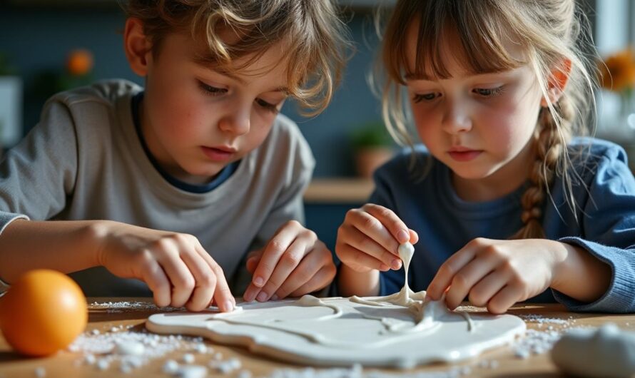 Faire du slime avec de la pâte à modeler : un projet créatif pour les enfants