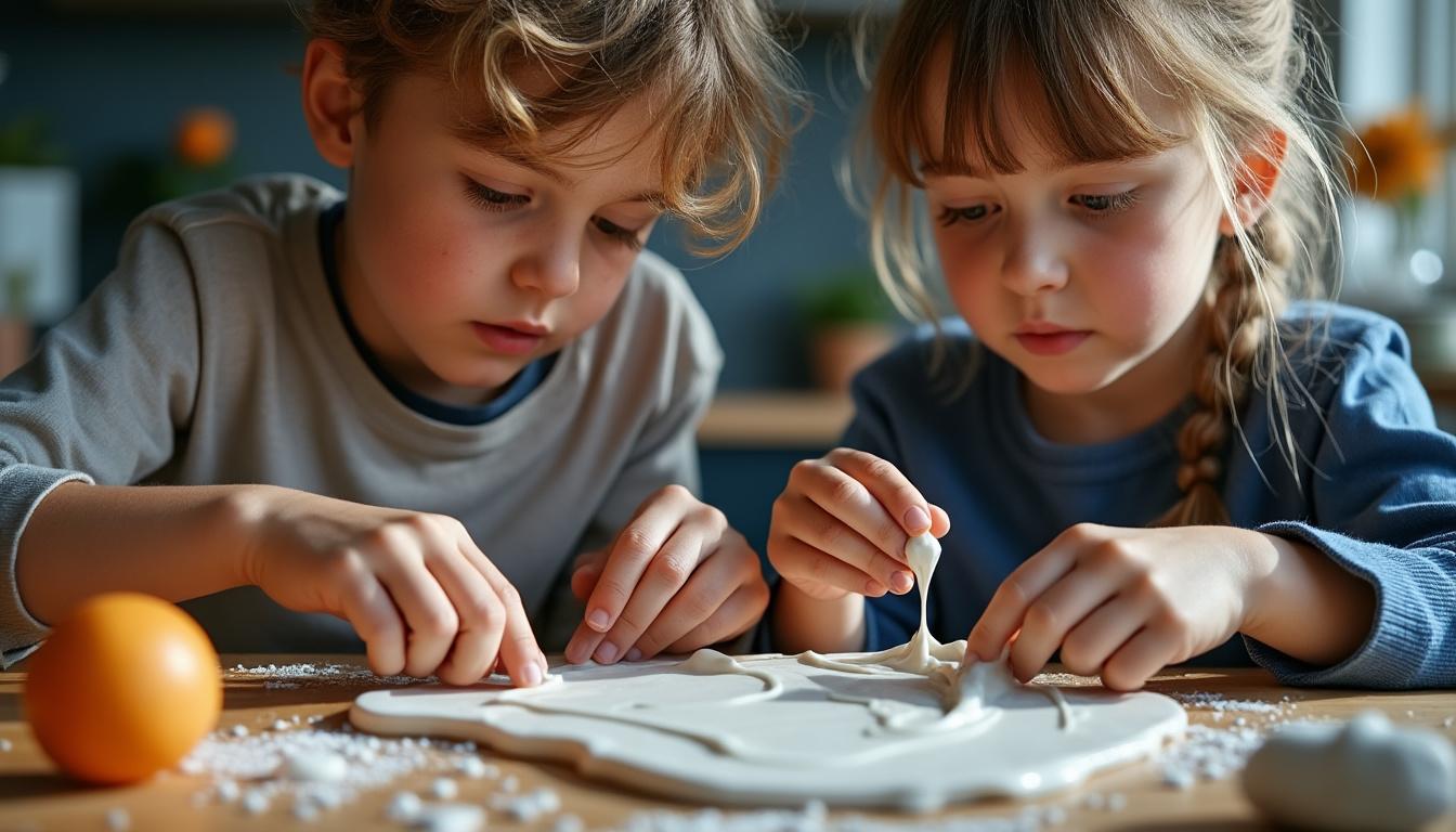 découvrez comment faire du slime avec de la pâte à modeler, une activité créative et amusante pour les enfants. suivez nos étapes simples et amusez-vous à imaginer différentes couleurs et textures tout en développant la motricité et la créativité de vos petits artistes !