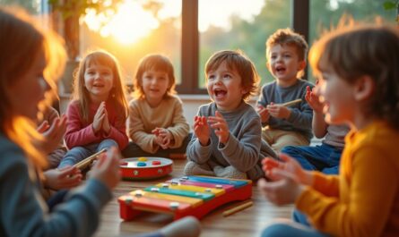 découvrez notre sélection des 10 meilleurs jeux d'activité musicale à proposer en maternelle pour animer vos classes, stimuler la créativité des enfants et développer leur sens du rythme tout en s’amusant !