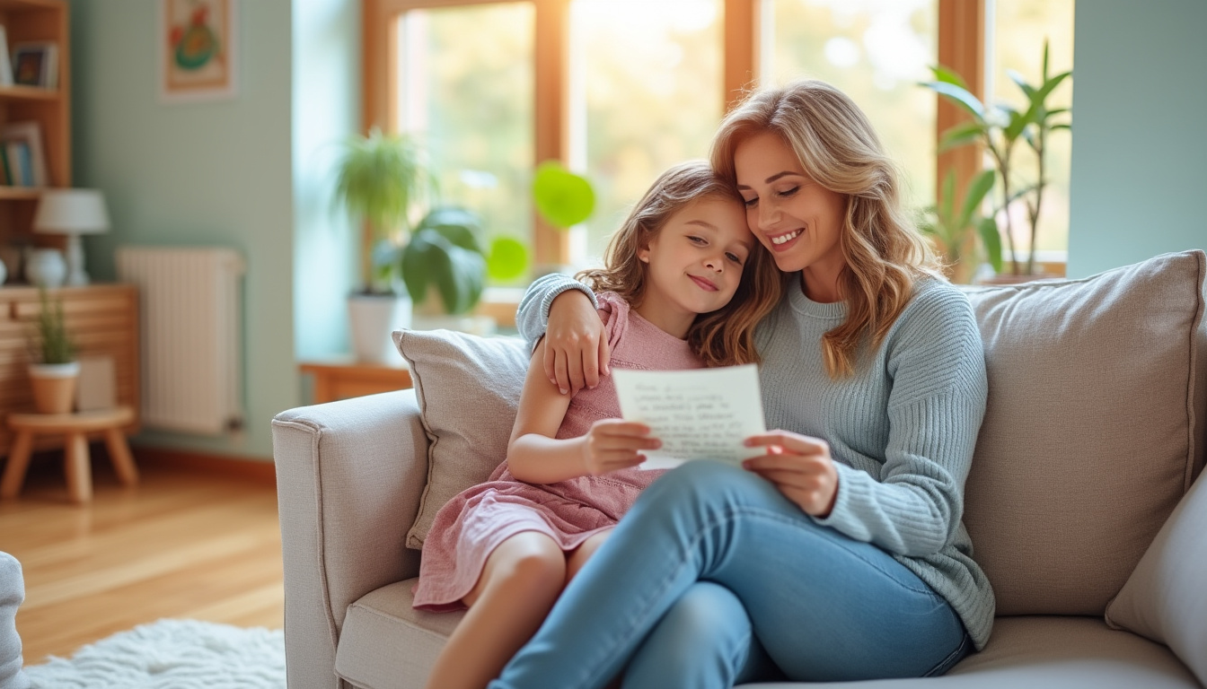 découvrez des idées tendres et originales de petits mots doux à glisser chaque semaine à votre petite fille pour lui témoigner votre amour et illuminer ses journées.