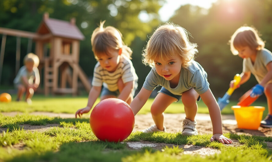 Profitez du plein air avec des jeux d’extérieur 3 ans : animation et sécurité