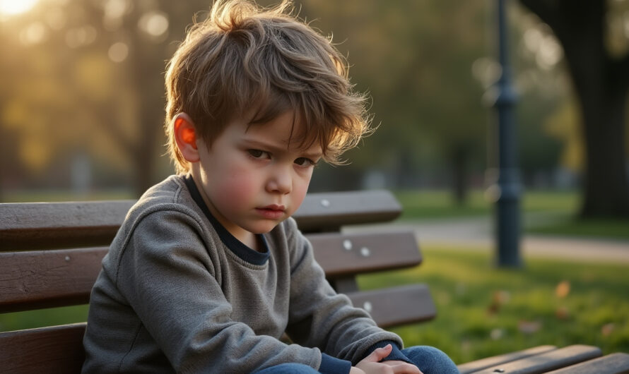 Un enfant qui boude : comprendre les signes de détresse émotionnelle