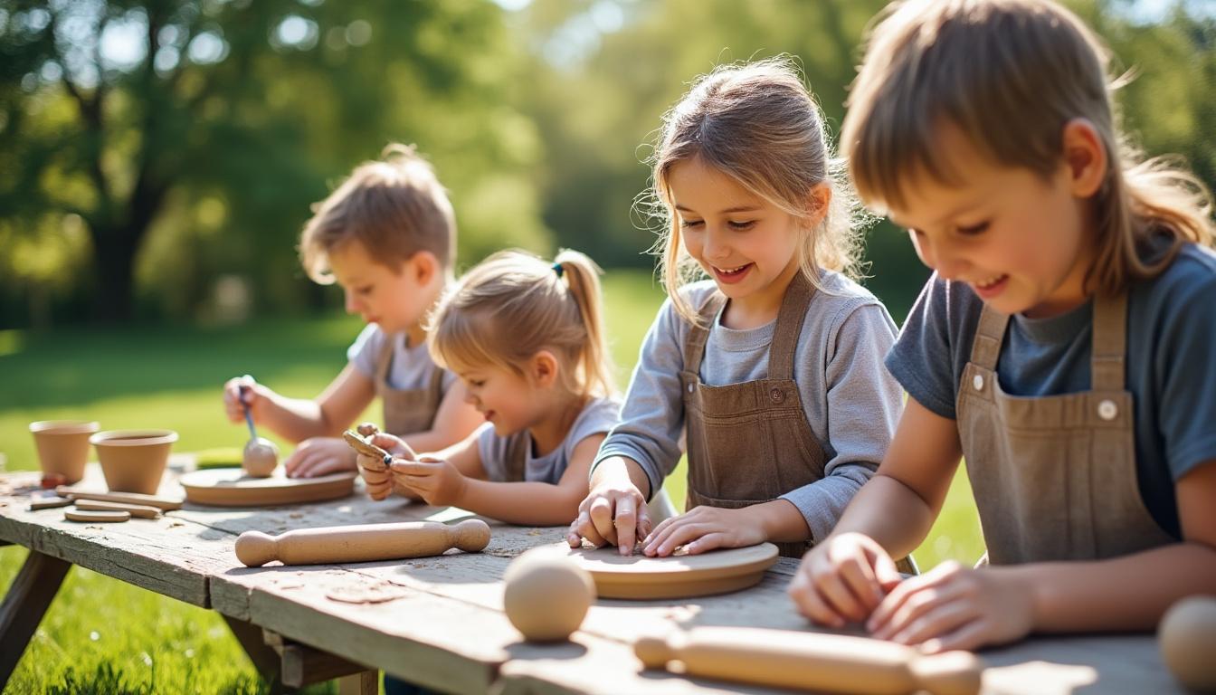 découvrez des jeux ludiques pour la maternelle, inspirés des 4 éléments (eau, air, terre, feu), afin de stimuler la curiosité et le développement des enfants à travers des activités éducatives et amusantes.