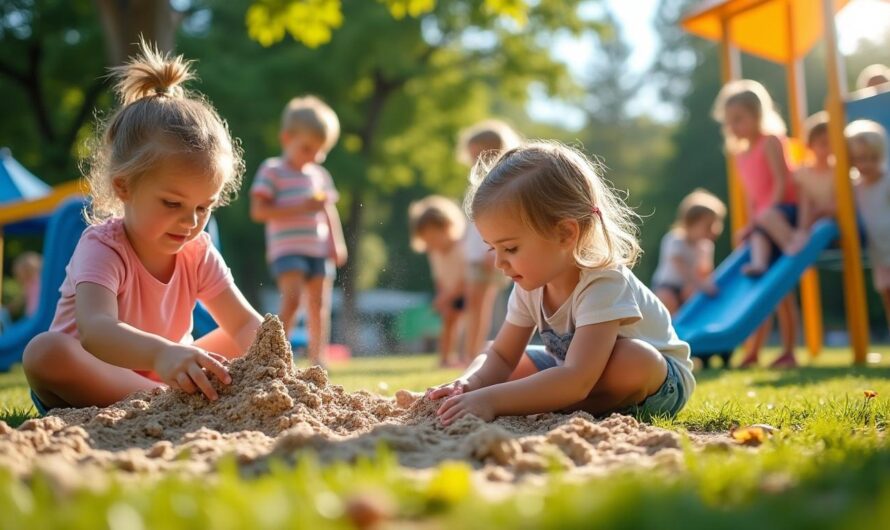 Des jeux ludiques basés sur des activités sur les 4 éléments en maternelle