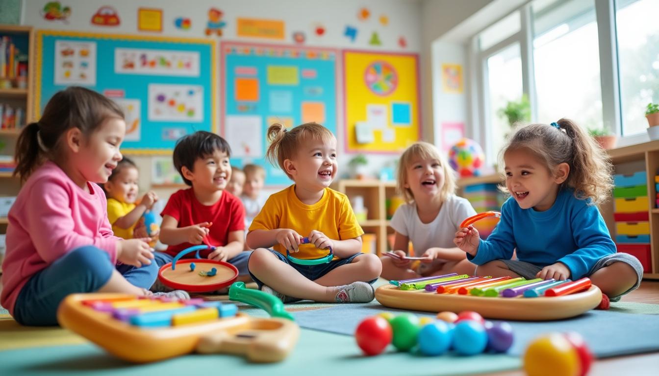 découvrez comment les activités musicales en maternelle favorisent le développement global des enfants, stimulent leur créativité, améliorent la concentration et renforcent les compétences sociales dès le plus jeune âge.