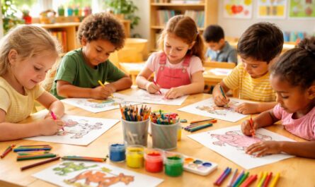 découvrez comment le coloriage des animaux de la ferme favorise le développement de la créativité et l'imagination chez les enfants tout en s'amusant.