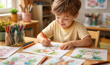 découvrez comment le coloriage de lapin encourage la créativité et l'expression artistique chez les enfants, en stimulant leur imagination et leur motricité fine.