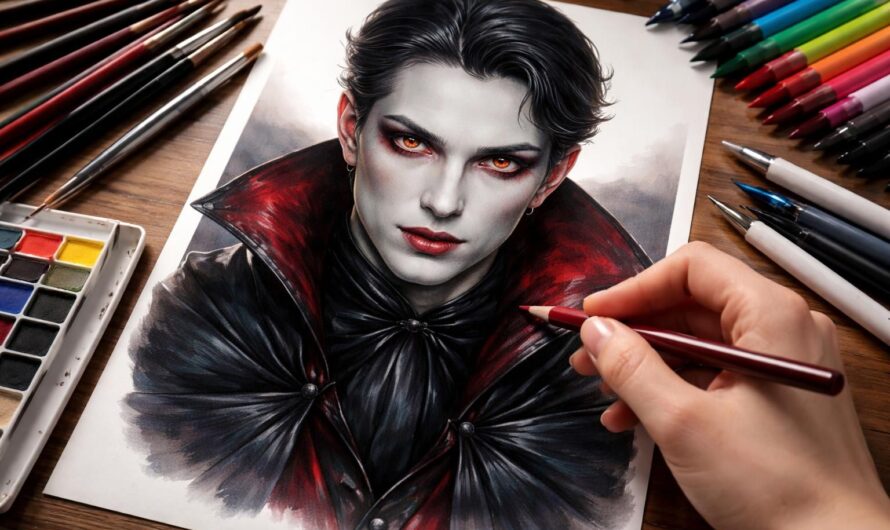Les astuces incontournables pour réussir le coloriage d&rsquo;un vampire