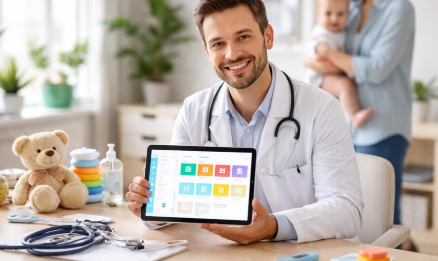 Pédiatre du bébé : documents centralisés sur iPad Air