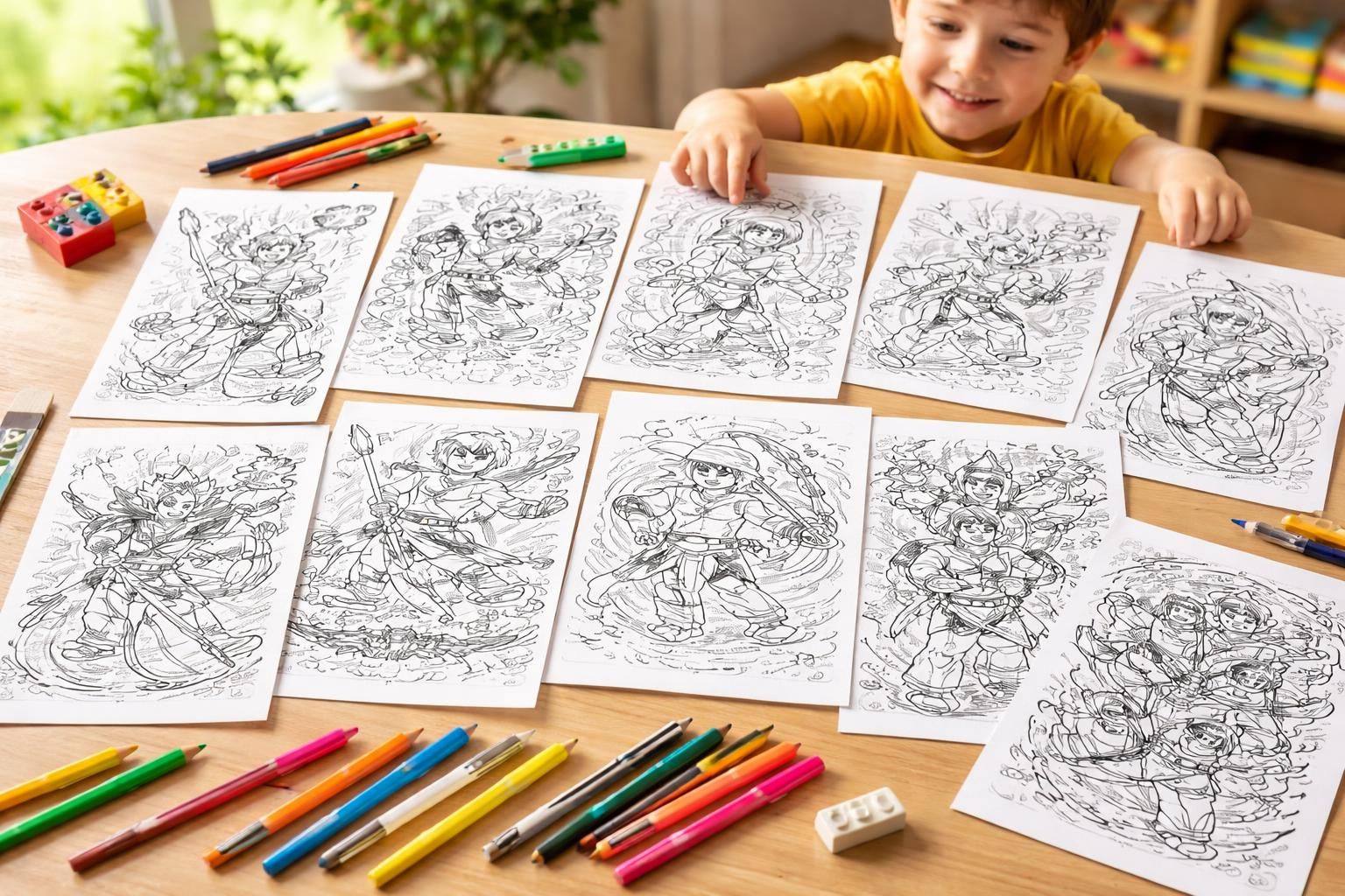 découvrez le top 10 des coloriages à imprimer lego ninjago, parfaits pour divertir et stimuler la créativité de vos enfants. des dessins amusants et faciles à colorier pour des heures de plaisir garanti !