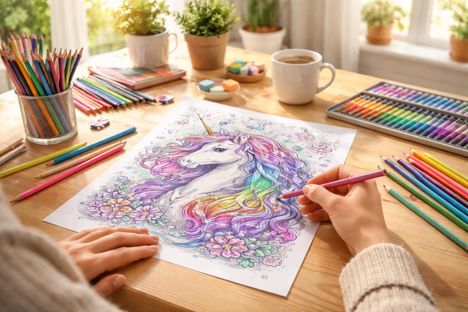 découvrez des coloriages magiques de licornes à imprimer pour transformer votre temps libre en moments créatifs et enchanteurs.