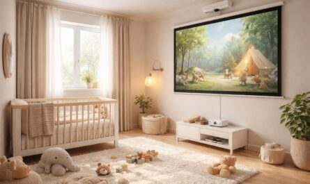 découvrez comment installer en toute sécurité un écran de projection dans la chambre de votre bébé pour un environnement sûr et agréable.