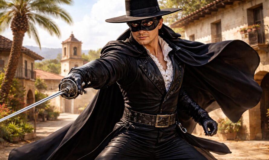 Inspirez-vous avec ces personnages emblématiques pour le coloriage d&rsquo;un Zorro