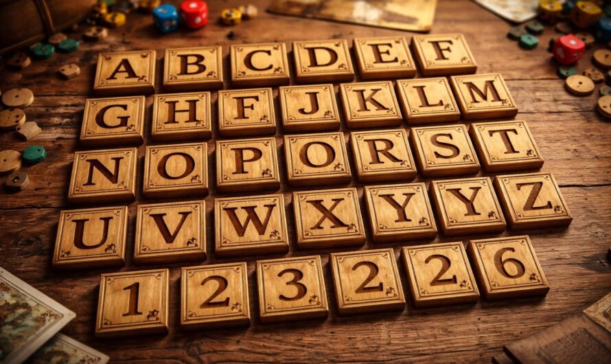 L&rsquo;alphabet avec numéro : Un outil puissant pour les jeux de société évocateurs