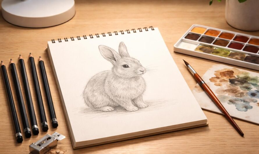 L&rsquo;équipement essentiel pour réussir votre dessin de lapin