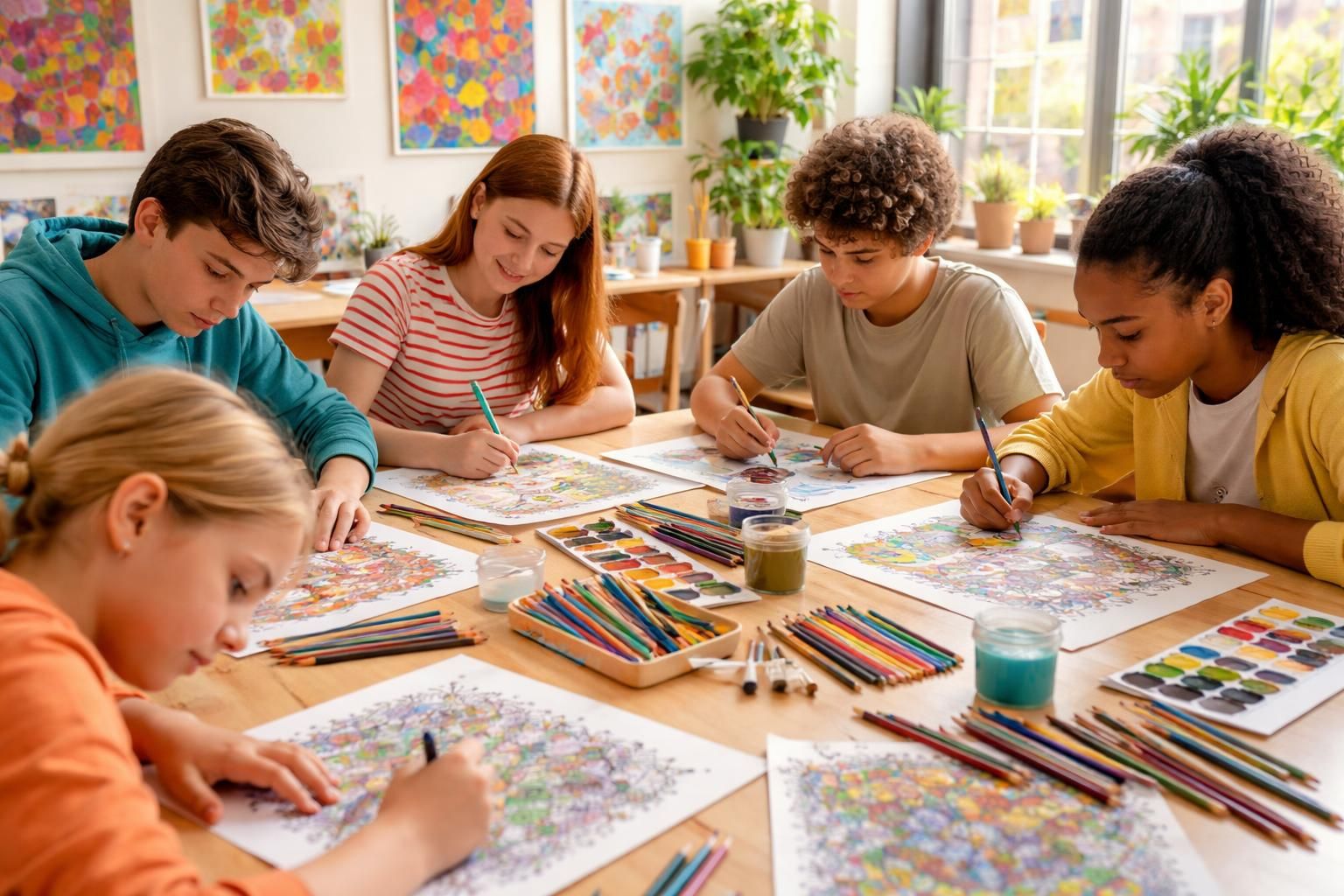 découvrez comment les dessins à imprimer stimulent l'expression artistique des jeunes en favorisant leur créativité et leur développement émotionnel.
