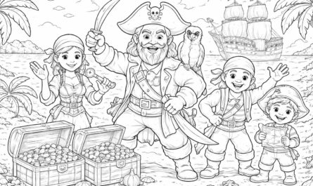 découvrez les meilleurs dessins de pirates à colorier pour une activité ludique et conviviale en famille, idéale pour stimuler la créativité des petits et des grands.