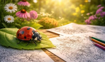 découvrez les bienfaits thérapeutiques de la coccinelle à colorier pour adultes, une activité relaxante qui favorise la détente, la concentration et le bien-être mental.