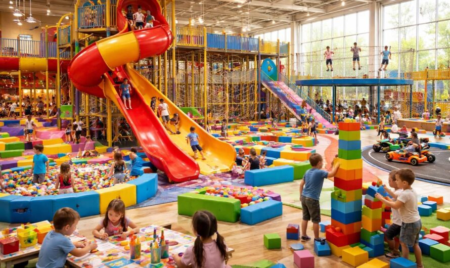 Top 10 des activités à réaliser dans un parc de jeu intérieur pour les enfants