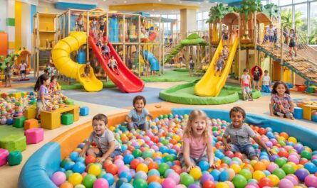 découvrez le top 10 des aires de jeux intérieures près de chez vous, des endroits parfaits pour amuser et émerveiller les enfants en toute sécurité.