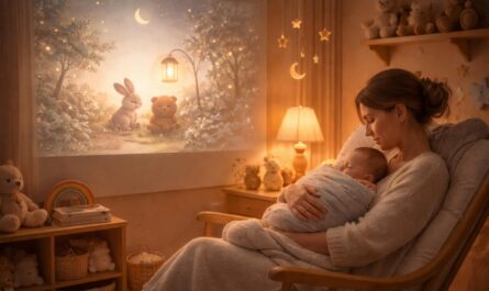 découvrez un rituel du coucher apaisant pour bébé avec une histoire douce projetée sur écran, favorisant des nuits sereines et des moments de tendresse en famille.